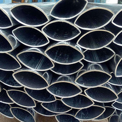 Welded Mild Steel Flat Sided Oval Tube Q345 0.5mm-30mm